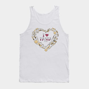 I Heart Pasta Tank Top